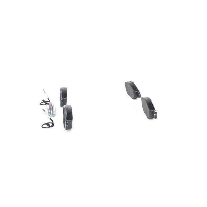 Stabdžių trinkelių rinkinys, diskinis stabdys BOSCH 0 986 424 455