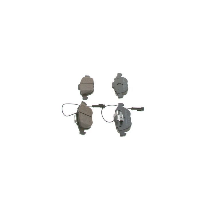 Stabdžių trinkelių rinkinys, diskinis stabdys BOSCH 0 986 424 507