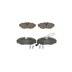 Stabdžių trinkelių rinkinys, diskinis stabdys BOSCH 0 986 424 556