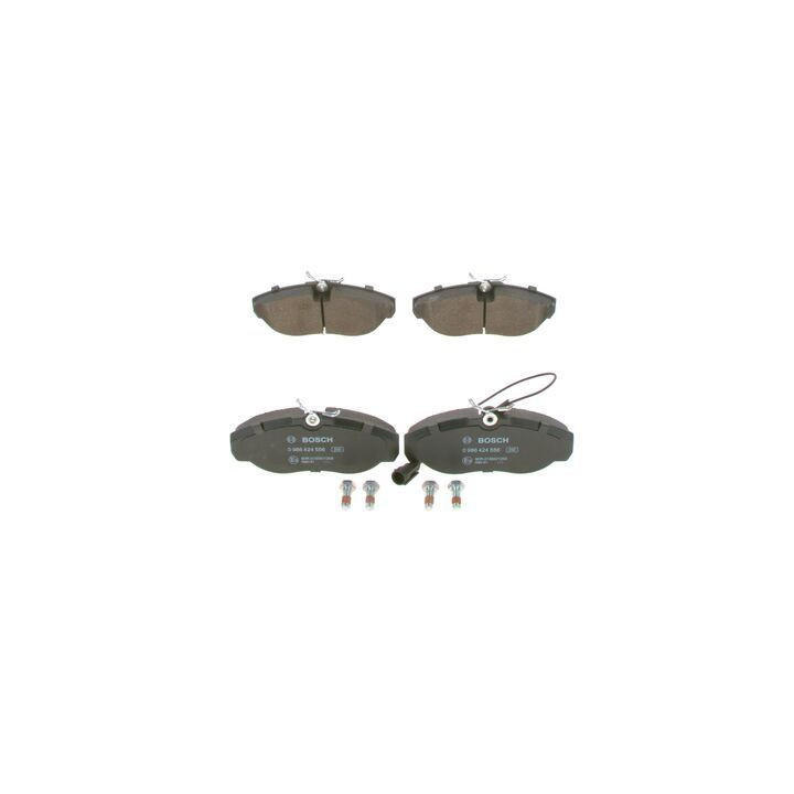 Stabdžių trinkelių rinkinys, diskinis stabdys BOSCH 0 986 424 556