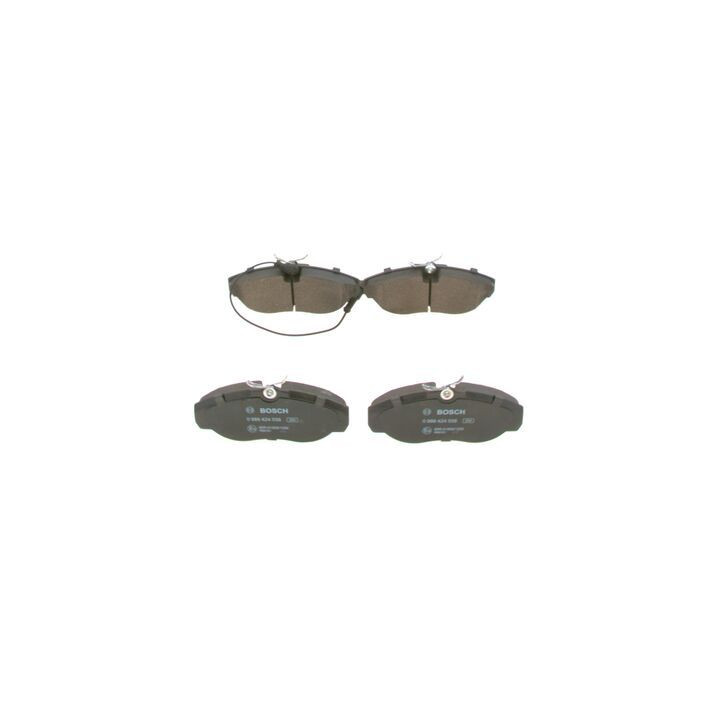 Stabdžių trinkelių rinkinys, diskinis stabdys BOSCH 0 986 424 556