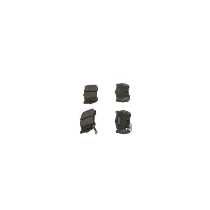 Stabdžių trinkelių rinkinys, diskinis stabdys BOSCH 0 986 424 693