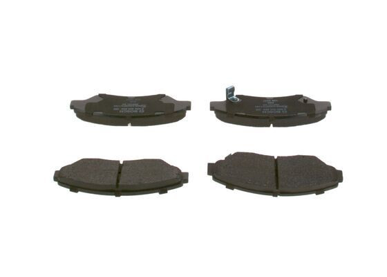 Stabdžių trinkelių rinkinys, diskinis stabdys BOSCH 0 986 424 696