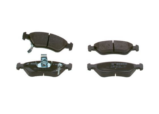 Stabdžių trinkelių rinkinys, diskinis stabdys BOSCH 0 986 424 725