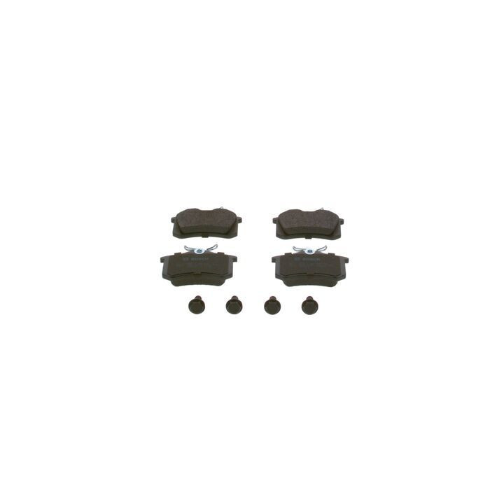 Stabdžių trinkelių rinkinys, diskinis stabdys BOSCH 0 986 424 751