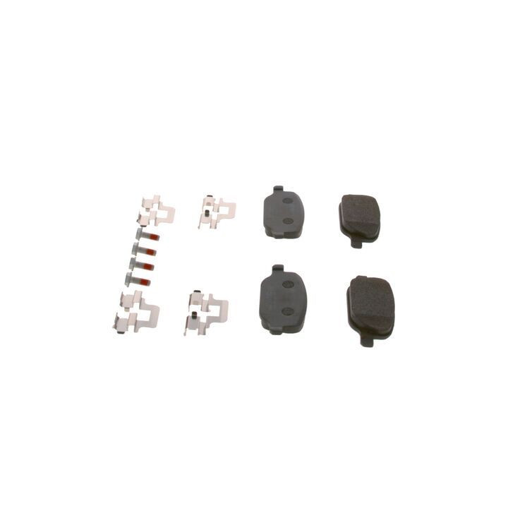 Stabdžių trinkelių rinkinys, diskinis stabdys BOSCH 0 986 424 775