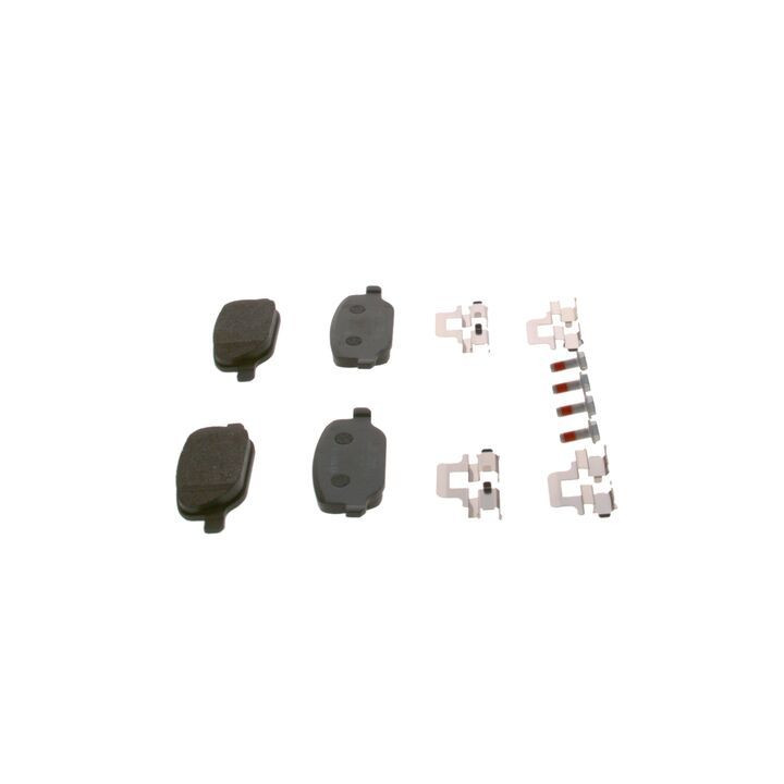 Stabdžių trinkelių rinkinys, diskinis stabdys BOSCH 0 986 424 775