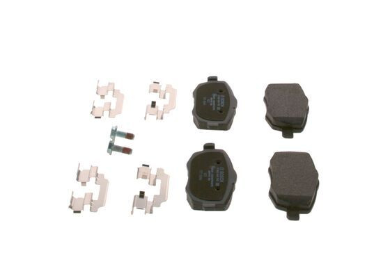 Stabdžių trinkelių rinkinys, diskinis stabdys BOSCH 0 986 424 793