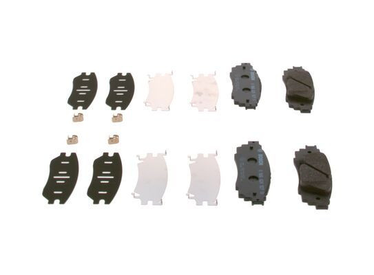 Stabdžių trinkelių rinkinys, diskinis stabdys BOSCH 0 986 424 927