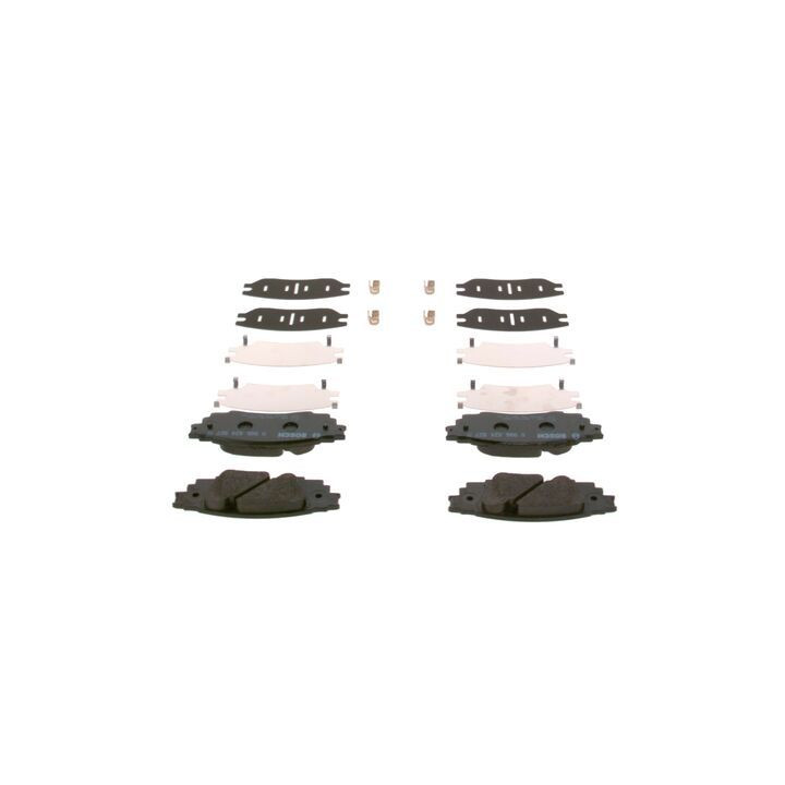 Stabdžių trinkelių rinkinys, diskinis stabdys BOSCH 0 986 424 927