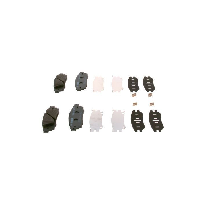 Stabdžių trinkelių rinkinys, diskinis stabdys BOSCH 0 986 424 927