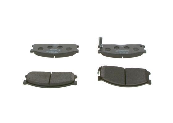 Stabdžių trinkelių rinkinys, diskinis stabdys BOSCH 0 986 460 020