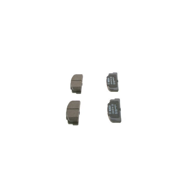 Stabdžių trinkelių rinkinys, diskinis stabdys BOSCH 0 986 460 736