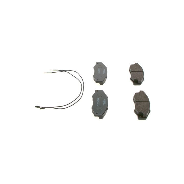 Stabdžių trinkelių rinkinys, diskinis stabdys BOSCH 0 986 460 953