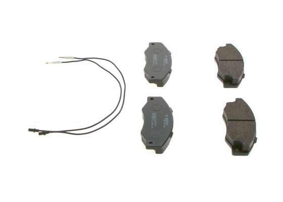 Stabdžių trinkelių rinkinys, diskinis stabdys BOSCH 0 986 460 953