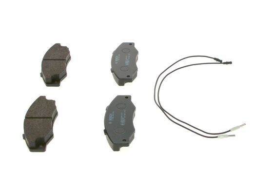 Stabdžių trinkelių rinkinys, diskinis stabdys BOSCH 0 986 460 953