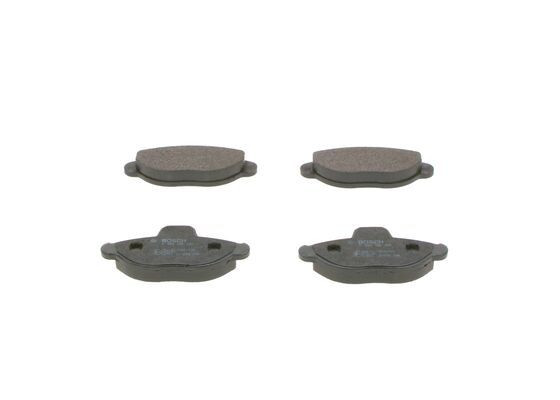 Stabdžių trinkelių rinkinys, diskinis stabdys BOSCH 0 986 460 968