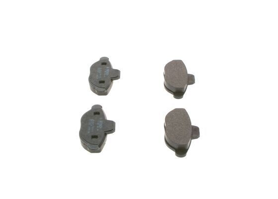 Stabdžių trinkelių rinkinys, diskinis stabdys BOSCH 0 986 460 968