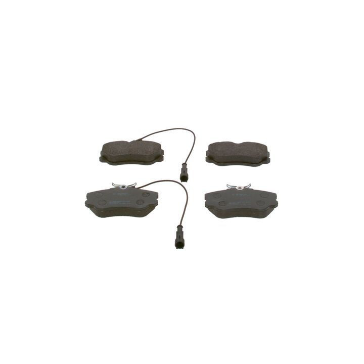 Stabdžių trinkelių rinkinys, diskinis stabdys BOSCH 0 986 460 973