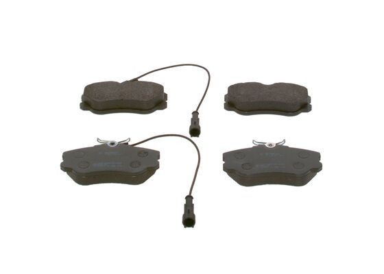 Stabdžių trinkelių rinkinys, diskinis stabdys BOSCH 0 986 460 973