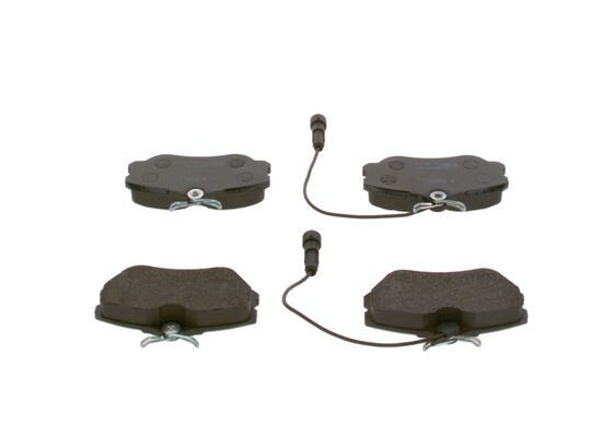 Stabdžių trinkelių rinkinys, diskinis stabdys BOSCH 0 986 460 973