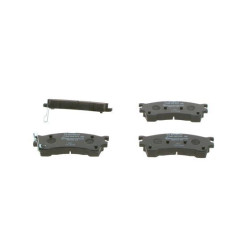 Stabdžių trinkelių rinkinys, diskinis stabdys BOSCH 0 986 460 975