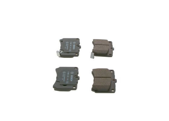 Stabdžių trinkelių rinkinys, diskinis stabdys BOSCH 0 986 461 141