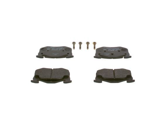 Stabdžių trinkelių rinkinys, diskinis stabdys BOSCH 0 986 461 149