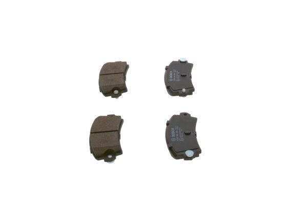 Stabdžių trinkelių rinkinys, diskinis stabdys BOSCH 0 986 463 490