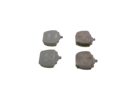 Stabdžių trinkelių rinkinys, diskinis stabdys BOSCH 0 986 463 641