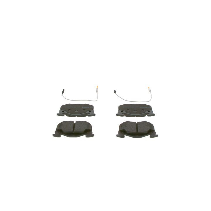 Stabdžių trinkelių rinkinys, diskinis stabdys BOSCH 0 986 466 346