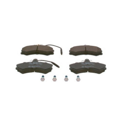 Stabdžių trinkelių rinkinys, diskinis stabdys BOSCH 0 986 467 411