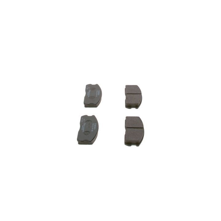 Stabdžių trinkelių rinkinys, diskinis stabdys BOSCH 0 986 491 260