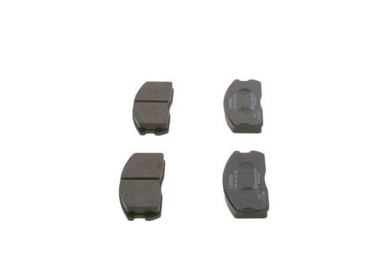 Stabdžių trinkelių rinkinys, diskinis stabdys BOSCH 0 986 491 260