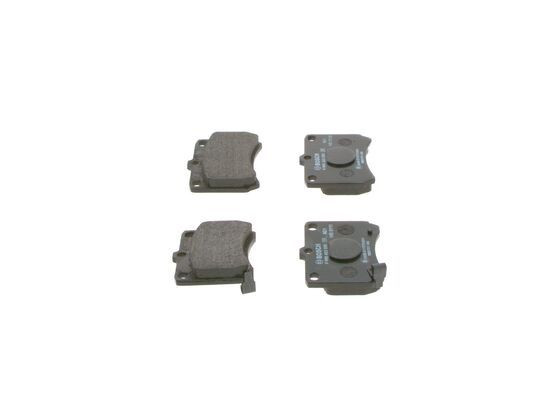 Stabdžių trinkelių rinkinys, diskinis stabdys BOSCH 0 986 493 550