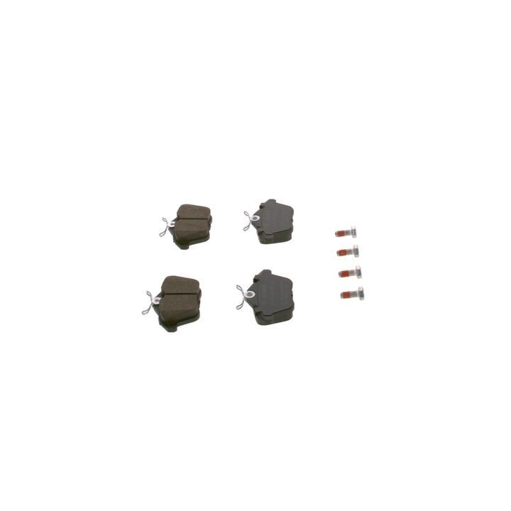 Stabdžių trinkelių rinkinys, diskinis stabdys BOSCH 0 986 494 020