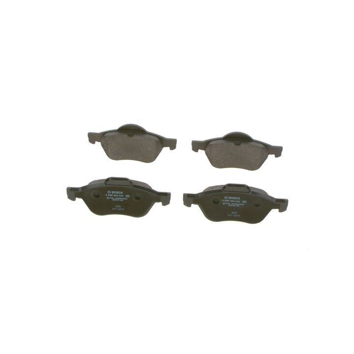 Stabdžių trinkelių rinkinys, diskinis stabdys BOSCH 0 986 494 034