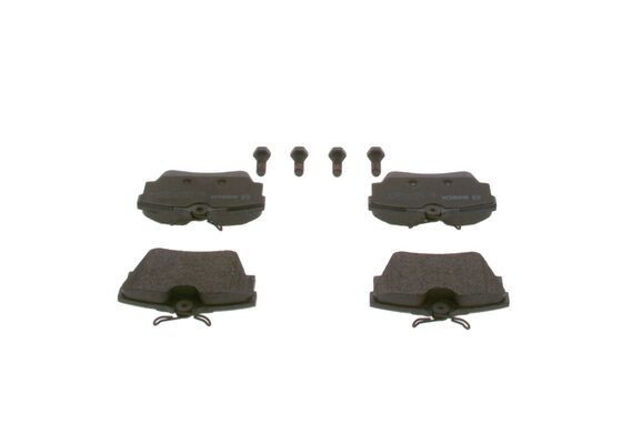 Stabdžių trinkelių rinkinys, diskinis stabdys BOSCH 0 986 494 040