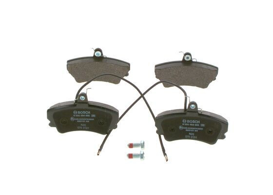 Stabdžių trinkelių rinkinys, diskinis stabdys BOSCH 0 986 494 056