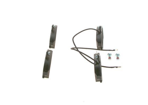 Stabdžių trinkelių rinkinys, diskinis stabdys BOSCH 0 986 494 056