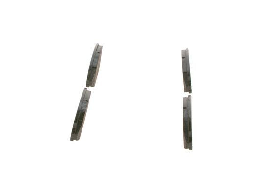 Stabdžių trinkelių rinkinys, diskinis stabdys BOSCH 0 986 494 080