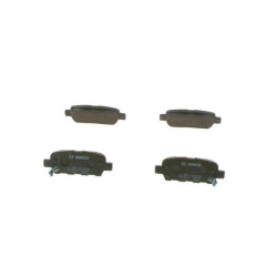 Stabdžių trinkelių rinkinys, diskinis stabdys BOSCH 0 986 494 090