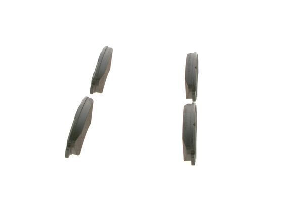 Stabdžių trinkelių rinkinys, diskinis stabdys BOSCH 0 986 494 110