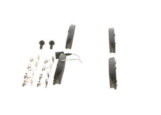 Stabdžių trinkelių rinkinys, diskinis stabdys BOSCH 0 986 494 113