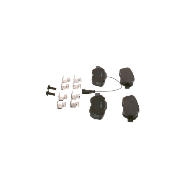 Stabdžių trinkelių rinkinys, diskinis stabdys BOSCH 0 986 494 114