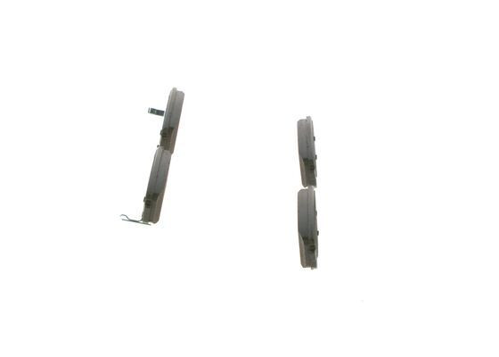 Stabdžių trinkelių rinkinys, diskinis stabdys BOSCH 0 986 494 140