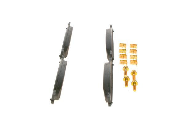 Stabdžių trinkelių rinkinys, diskinis stabdys BOSCH 0 986 494 141