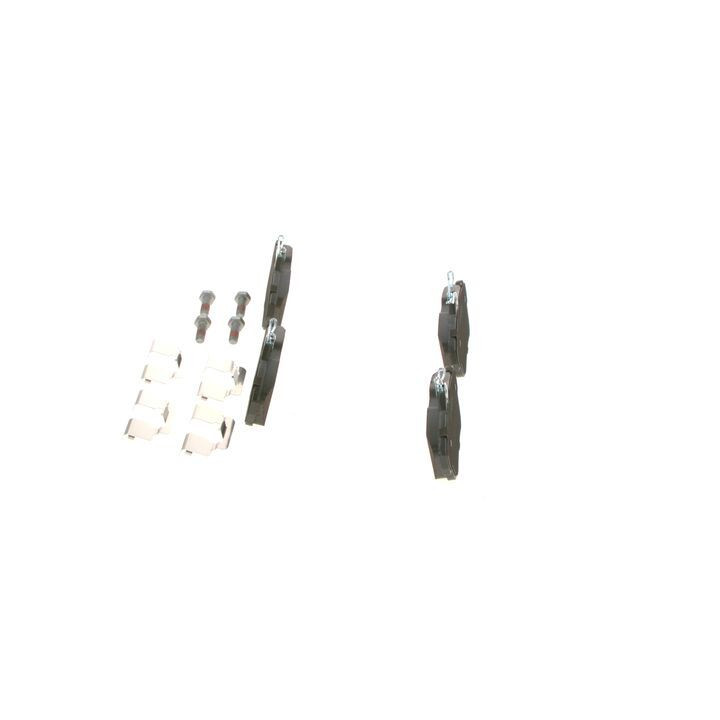 Stabdžių trinkelių rinkinys, diskinis stabdys BOSCH 0 986 494 192
