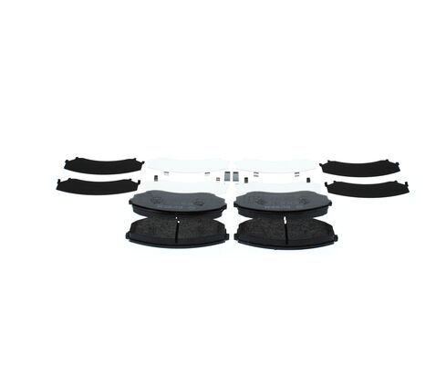 Stabdžių trinkelių rinkinys, diskinis stabdys BOSCH 0 986 494 204