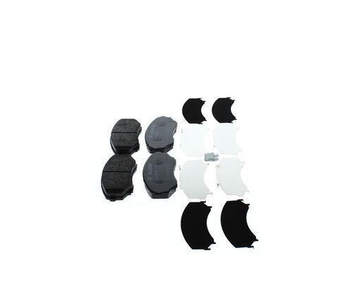 Stabdžių trinkelių rinkinys, diskinis stabdys BOSCH 0 986 494 204